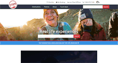 Desktop Screenshot of intrepidtravel.com